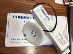 Đèn sạc chiếu sáng khẩn cấp âm trần Paragon - PEMF3RC G2
